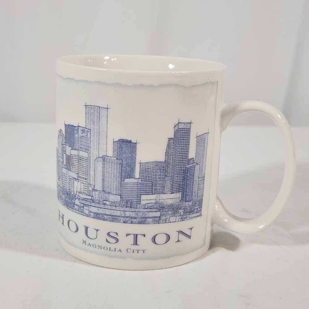 Houston Skyline Starbucks Mug Cup Tea Coffee